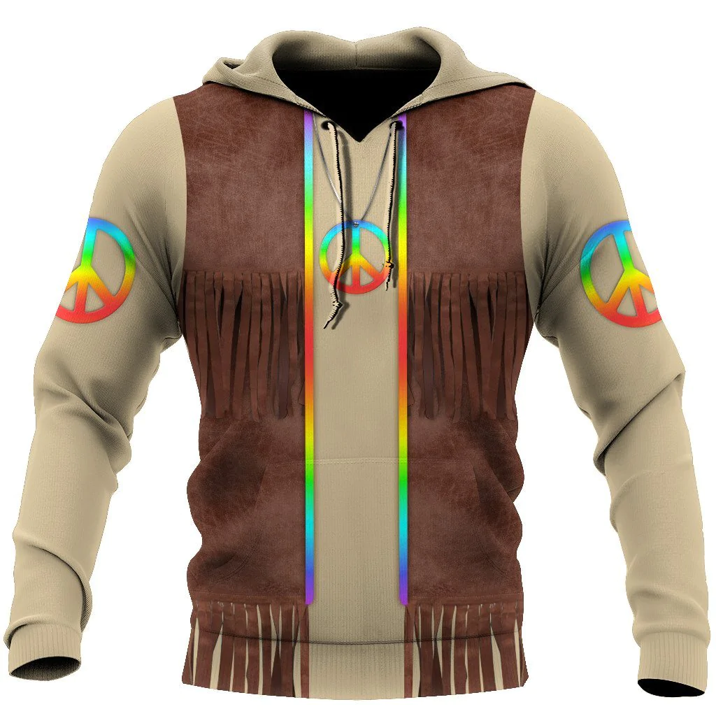 Loving Hippie Soul Hoodie 3D Full Print, Hippie Hoodie For Men And Women