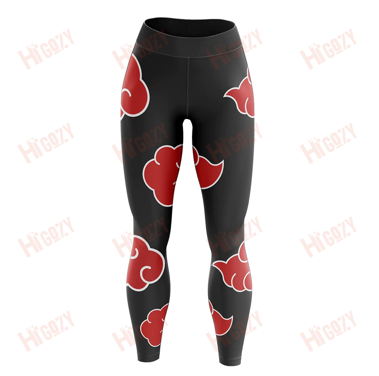 Akatsuki Unisex Tights Leggings, Naruto Legging Workout Cropped Tank Top High Waisted Leggings, Cute Outfits With Leggings – Tac195