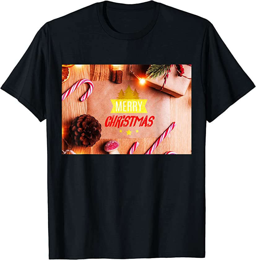 Merry Christmas Family candy and gifts T-Shirt