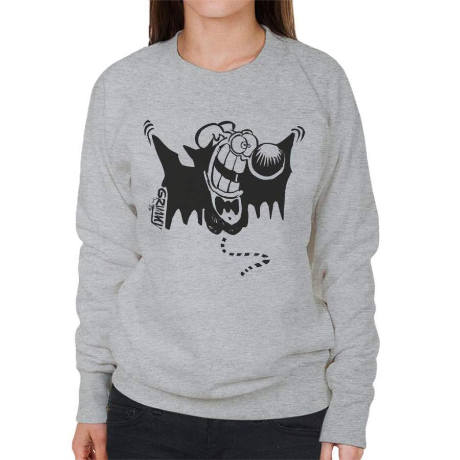 Grimmy Vampire Bat Women’s Sweatshirt