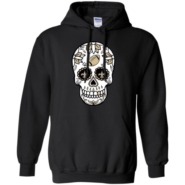 New Orleans Saints Football Sugar Skull Day Of The Dead Shirts