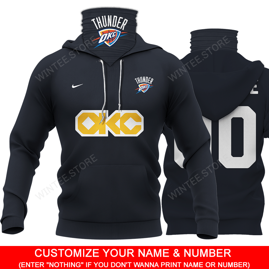 09Thunder001 – CUSTOMIZE YOUR NAME & NUMBER – HOT SALE 3D PRINTED