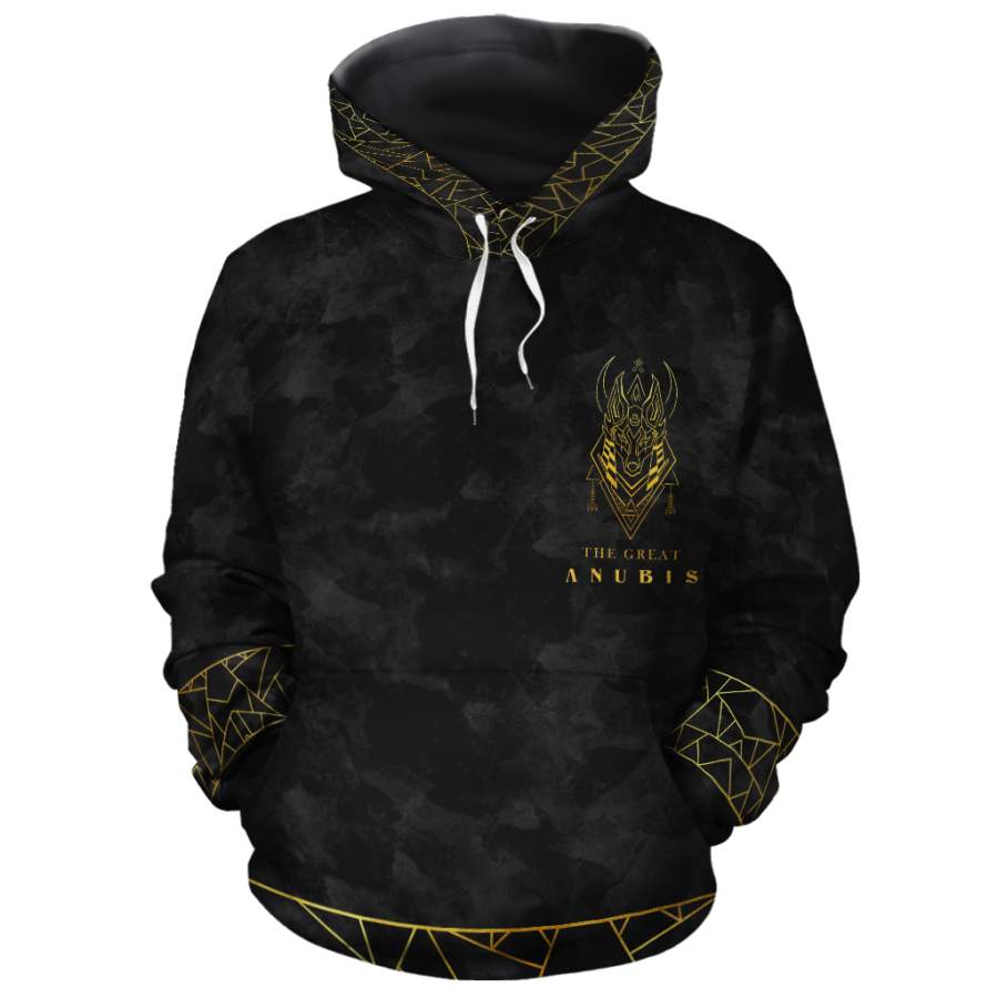 The Great Gold Anubis 1 All-over Hoodie