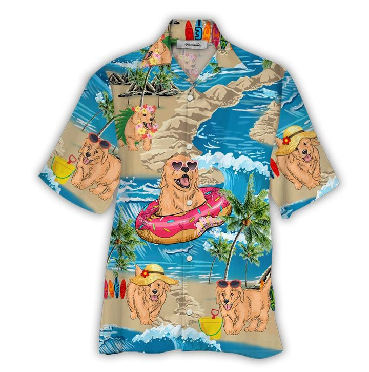 Summer Dog Hawaii Shirt For Men Women Adult Ha22336