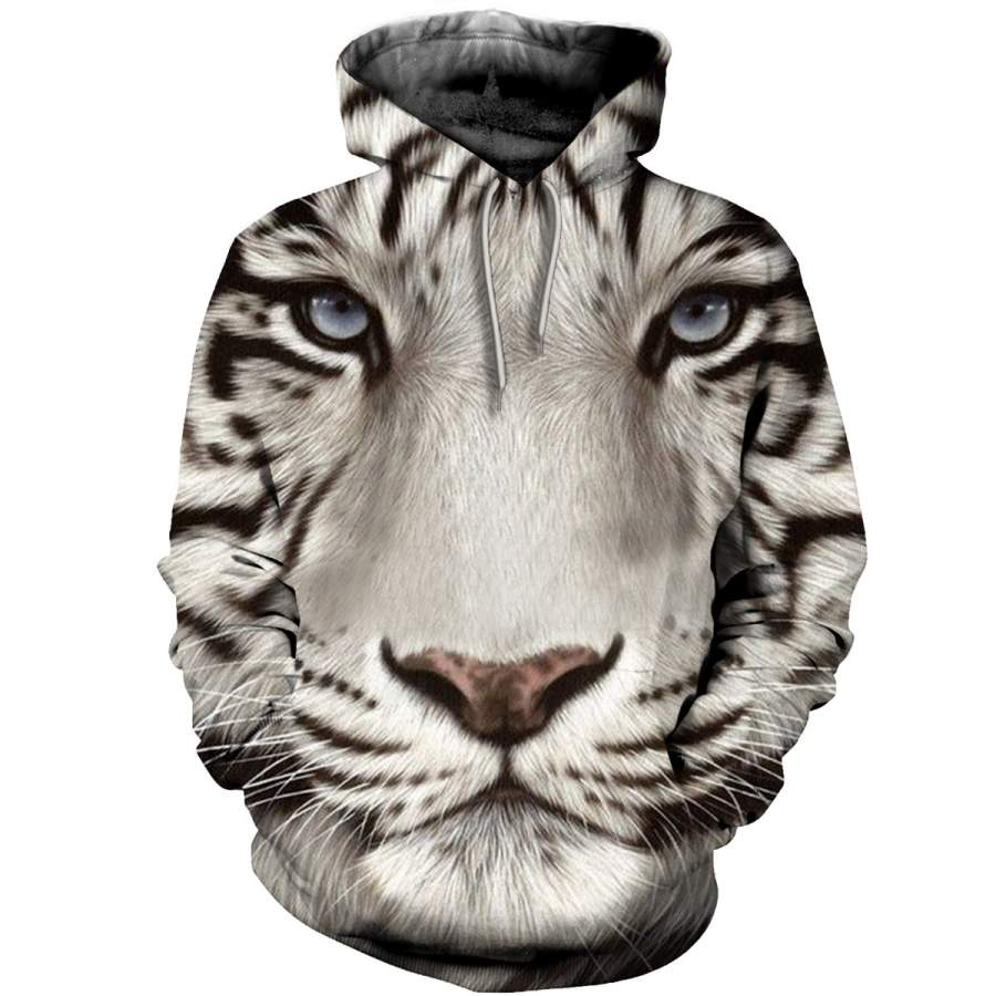 3D All Over Printed Tiger T Shirt Hoodie 51201915