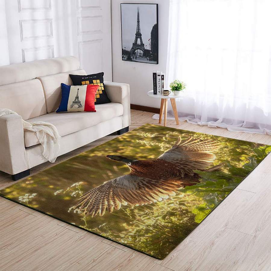 Pheasant hunting area rugs carpet for Hunting lovers – IPH2182