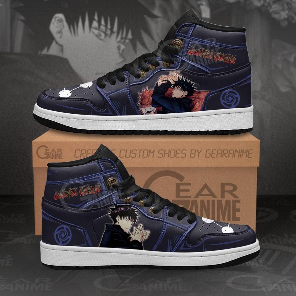 Megumi Fushiguro Jujutsu Kaisen Anime Mn11 Air Jordan Shoes Sport Sneakers