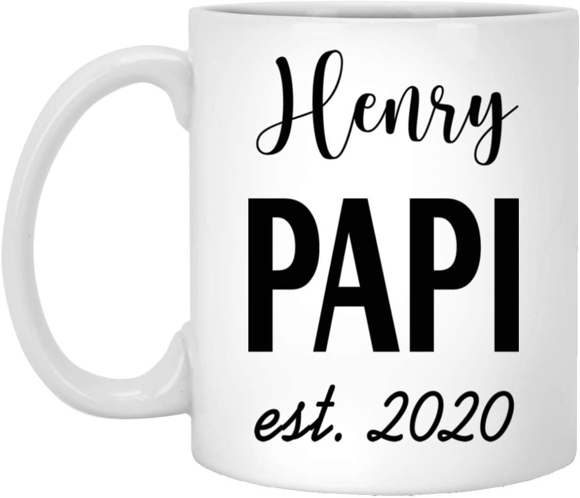 New Papi Mug – Father’S Day Mug – Father’S Day Gift – Papi Coffee Mug – Gift For Dad – Personalized Gift For Dad – Custom Dad Mug 11Oz