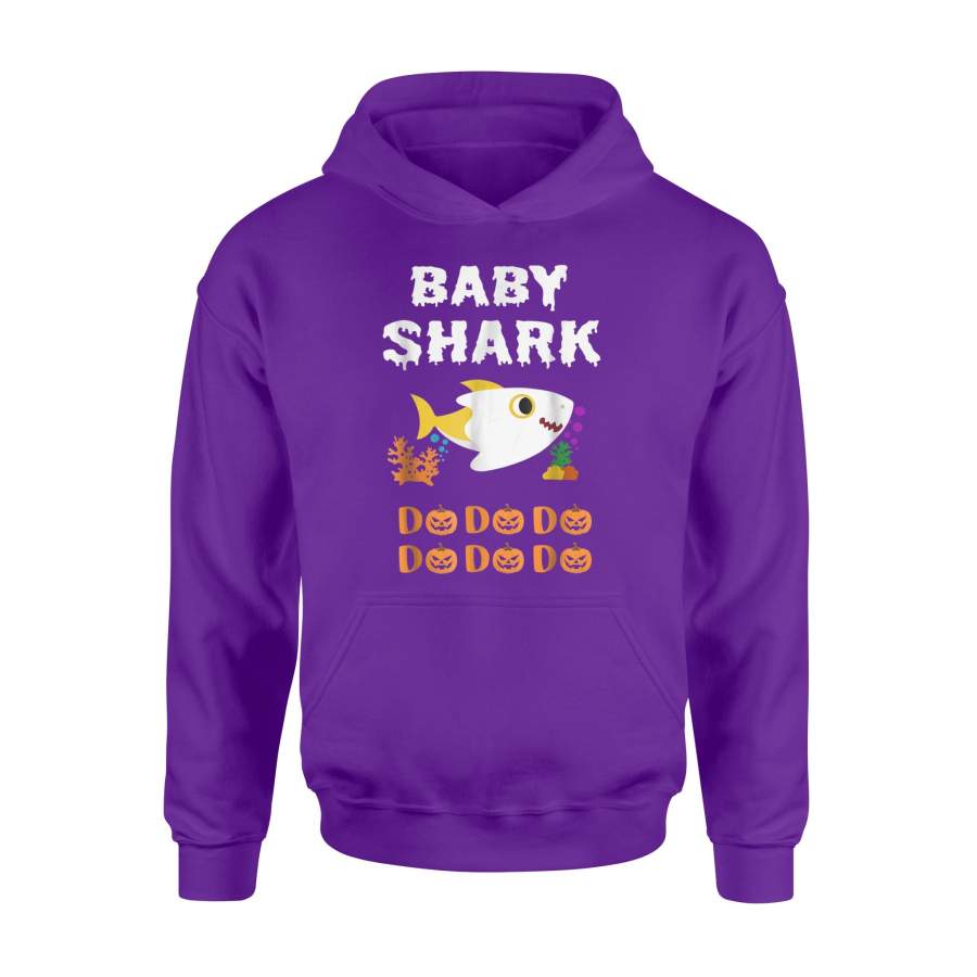 Baby Shark Do Do Do Funny Halloween Pumpkin Hoodie