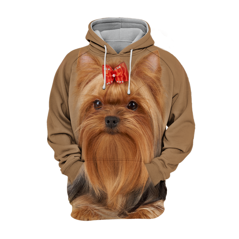 Unisex 3D Graphic Hoodies Animals Dogs Yorkshire Terrier Yorkie Adorable