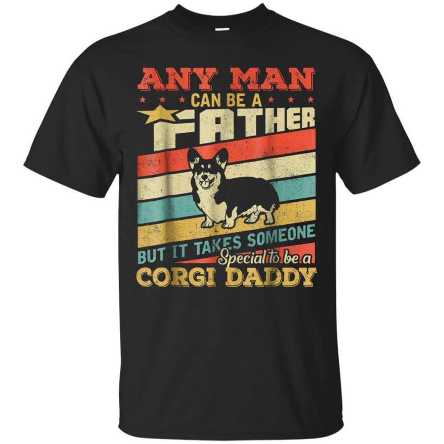 AGR Corgi Daddy Shirt Fathers Day Gifts For Dog Lovers Jaq T-shirt