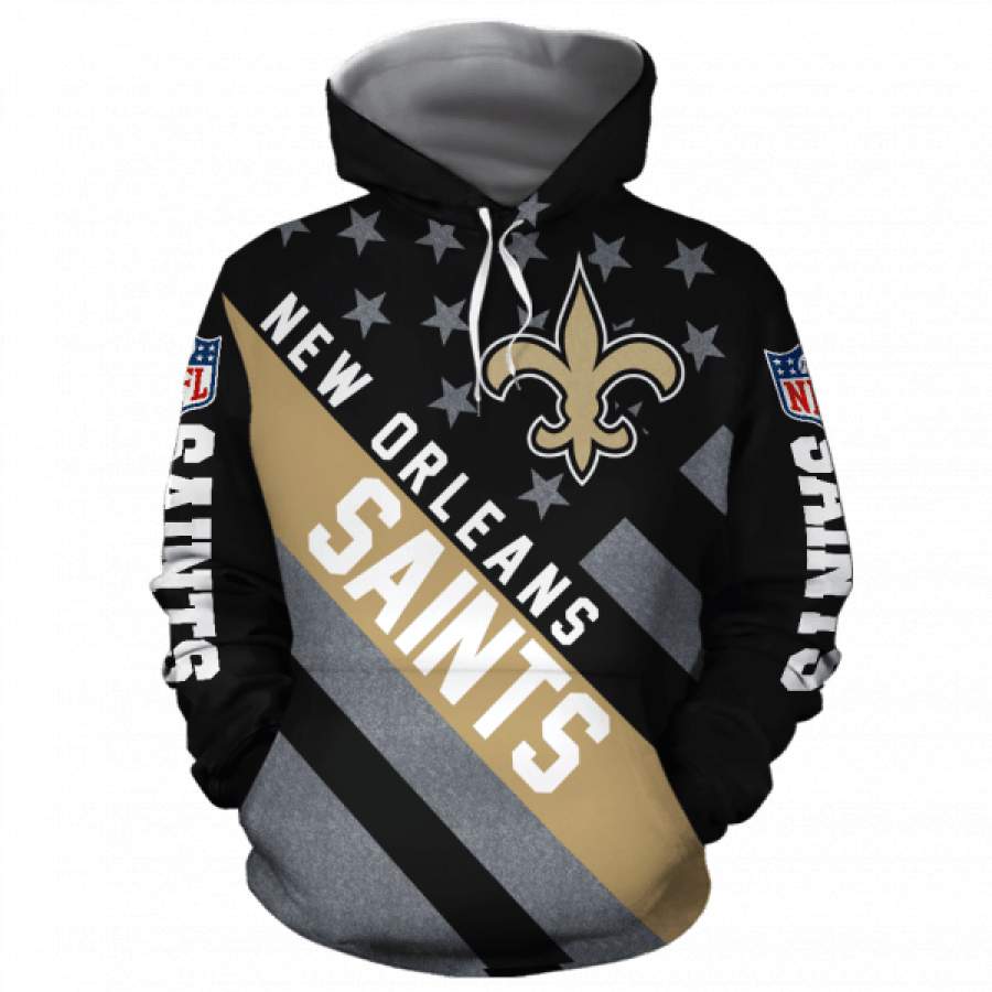 New Orleans Saints Hoodie 3D Style3026 All Over Printed