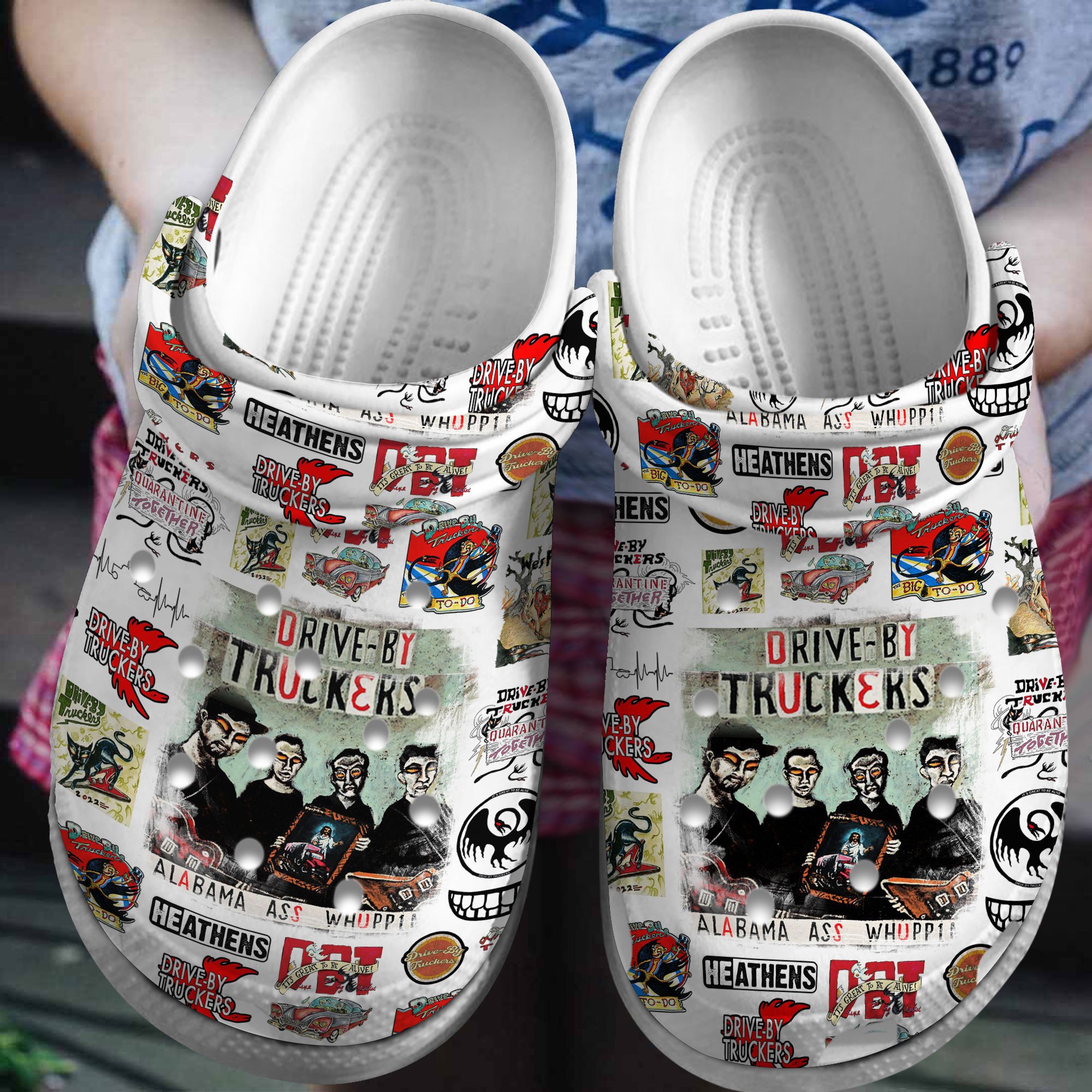 Drive By Truckers Music Crocs Crocband Clogs Shoes Comfortable For Men Women and Kids