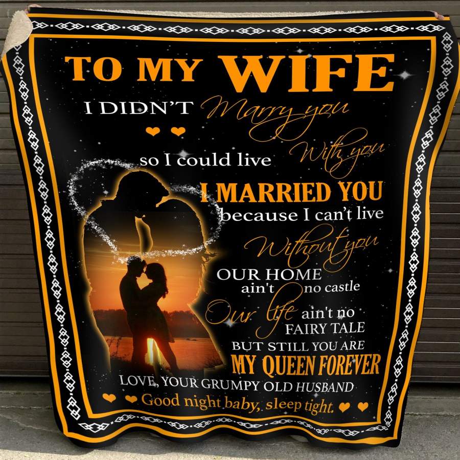 Special blanket for Wife