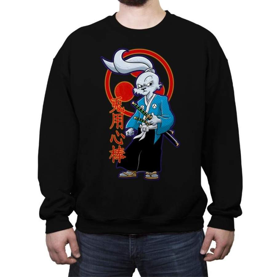 Rabbit Samurai – Crew Neck Sweatshirt