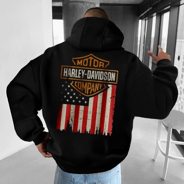 Harley Davidson Motorcycles Classic Biker Style Enthusiasts Unisex Sweatshirt Hoodie Tshirt, Casual Unisex Shirts, Menswear, Womenswear Cotton T-Shirt