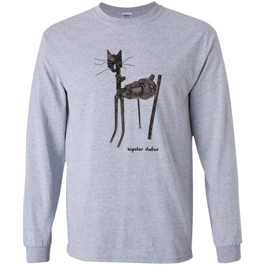 AGR COOL CAT HIPSTER DUFUS Long Sleeve T-Shirt