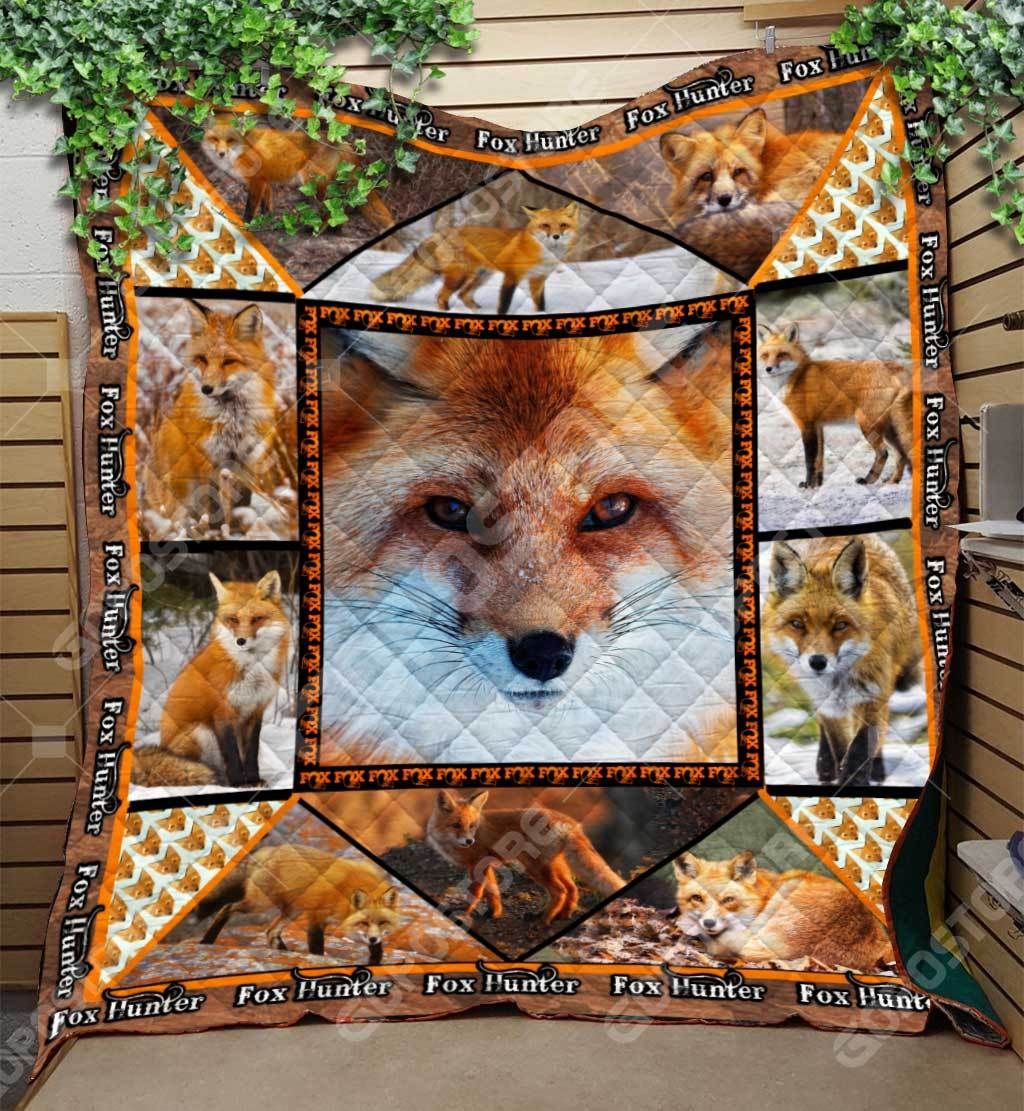 Fox Hunter Like 3D Quilt Blanket 1249