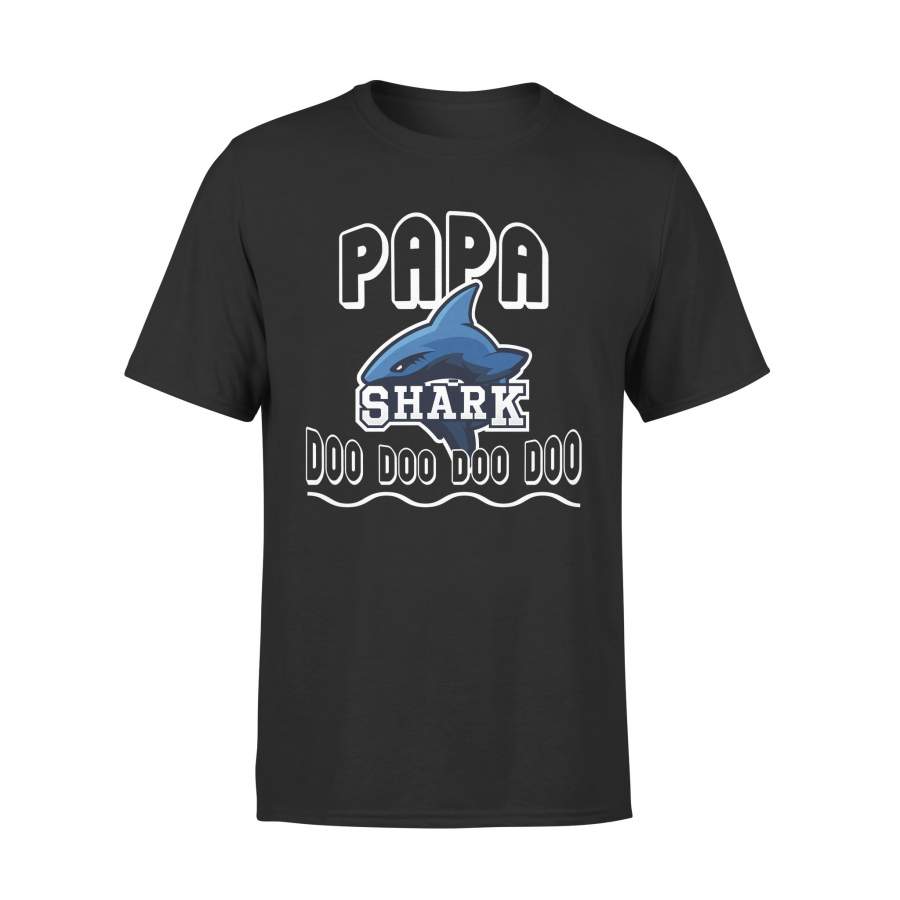 YOLOstuff papa shark doo doo doo doo shirt