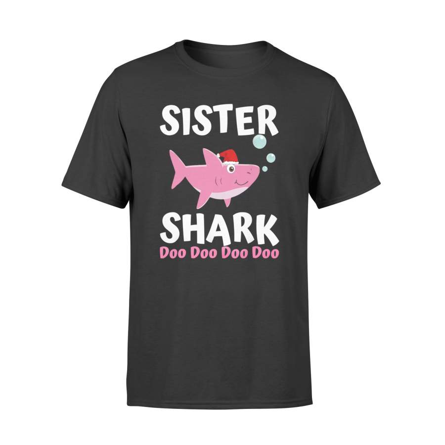 Sister Shark Doo Doo Shirt Kids Toddler Christmas Baby Shark – Standard T-shirt