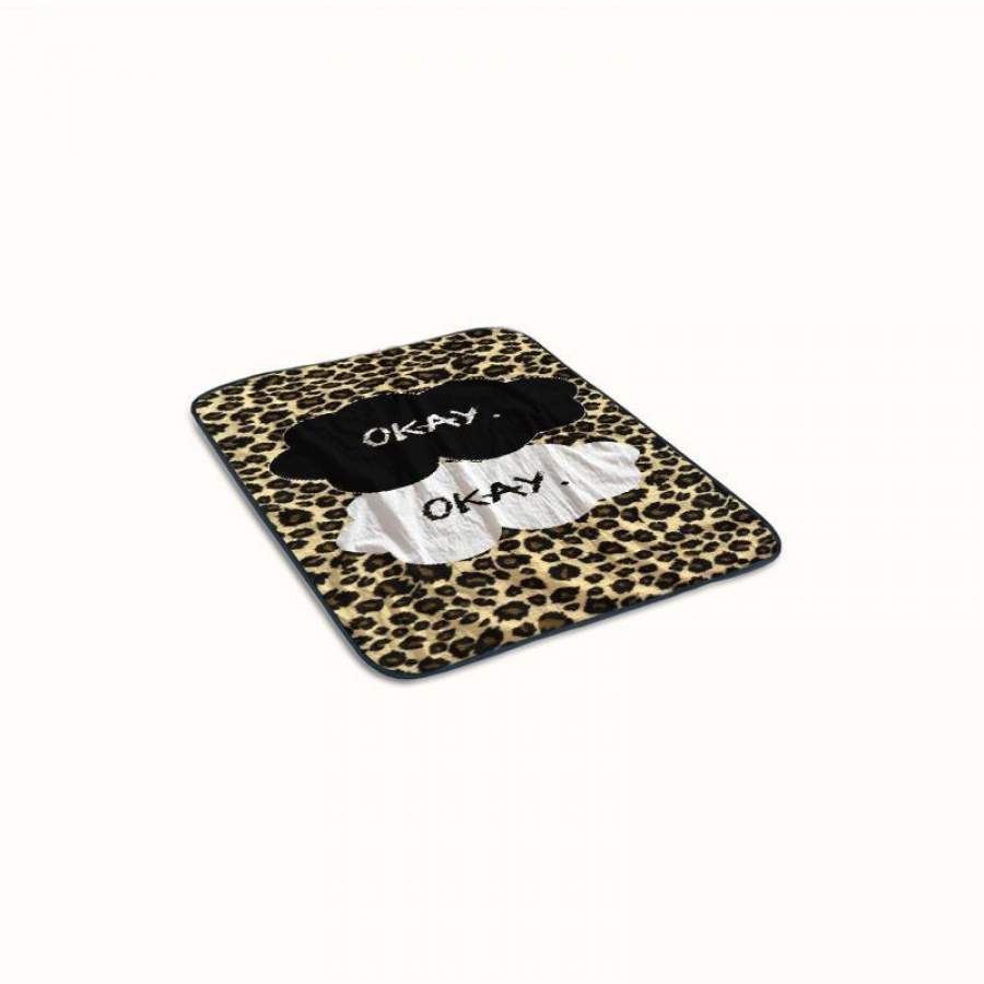 The Fault in Our Stars Ok Ok on Leopard Fleece Blanket