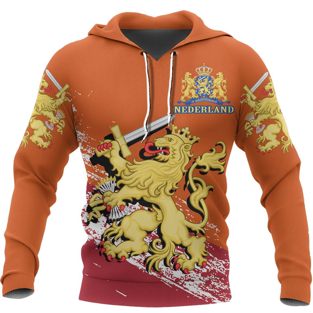 The Netherlands Lion Special Hoodie Adult 3D All Over Print, 3D Hoodie For Men & Women