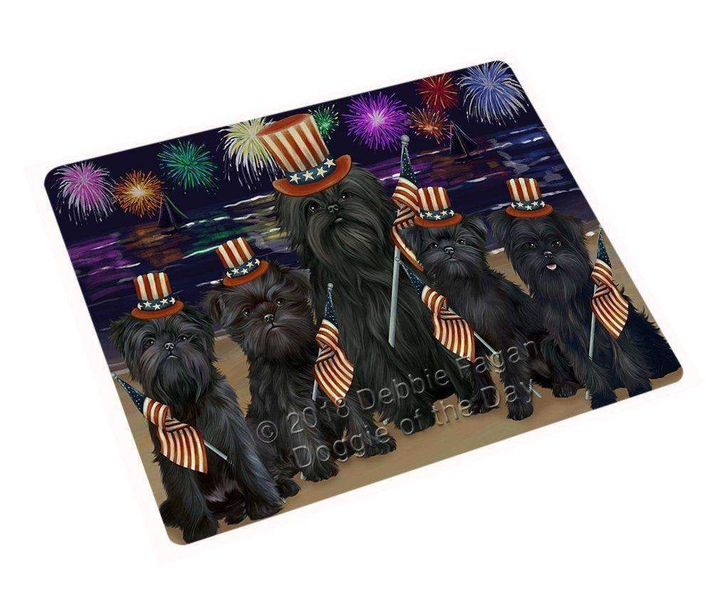 4Th Of July Firework Affenpinschers Dog Blanket Blnkt49377