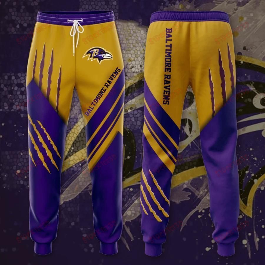 Baltimore Ravens 3D Printed Pocket Sweatpant 26