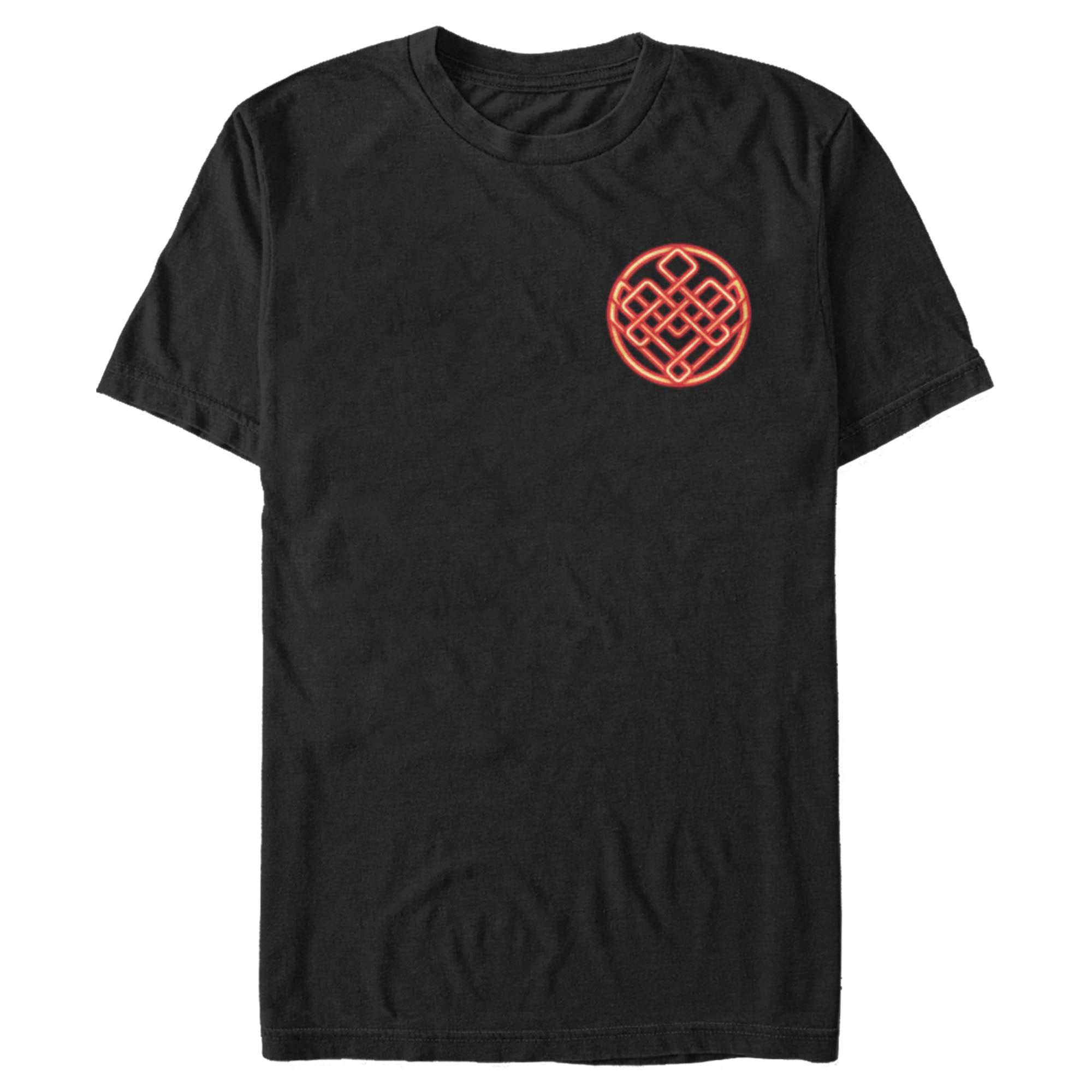 Shang-Chi Men’S Shang-Chi And The Legend Of The Ten Rings Pocket Symbol  T-Shirt