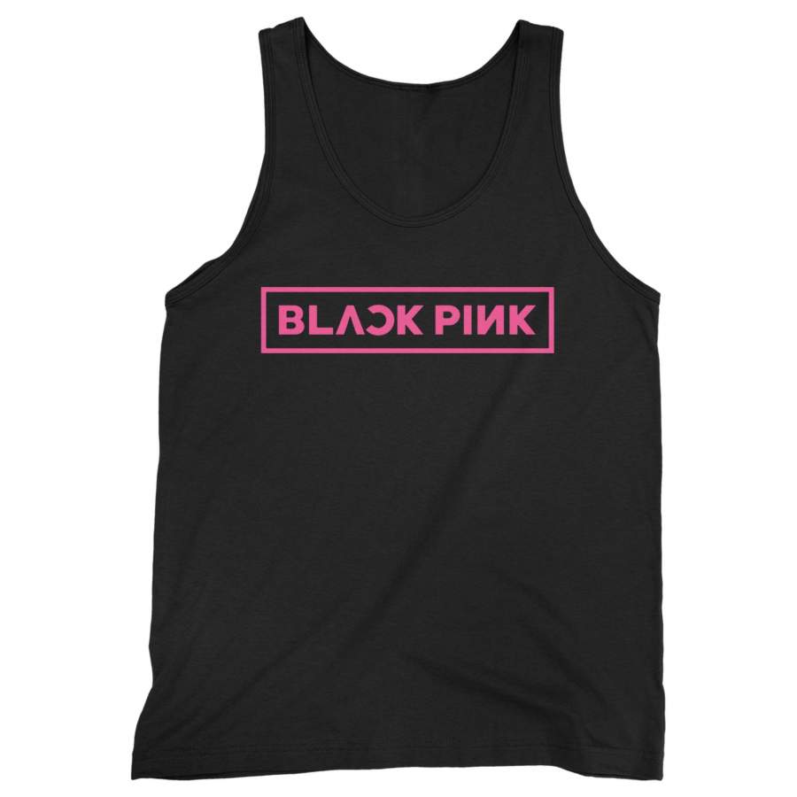 Blackpink Logo Pink Kpop Man’s Tank Top