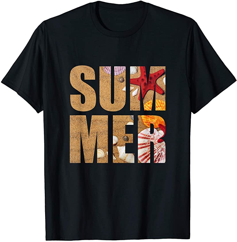 Summer Fashion Forward Trend Aesthetic Beach and Sky Summer T-Shirt