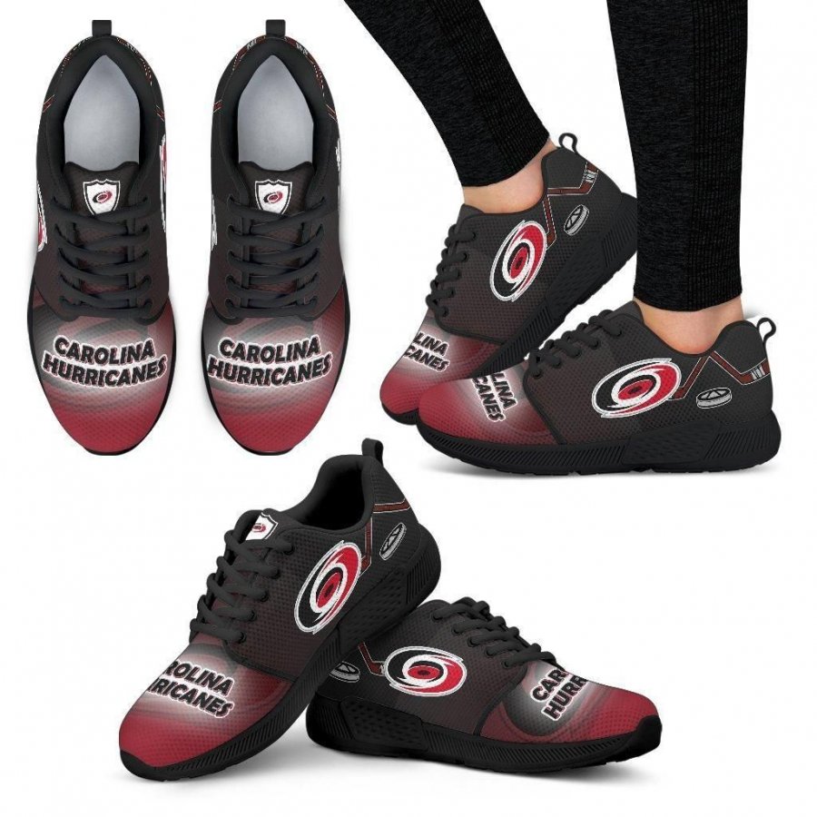 Awesome Carolina Hurricanes Running Sneakers For Hockey Fan #136