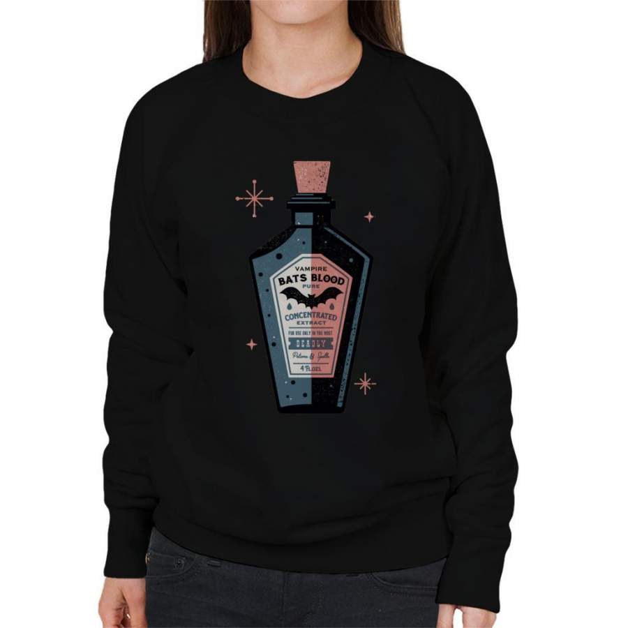 Vampire Bats Blood Women’s Sweatshirt