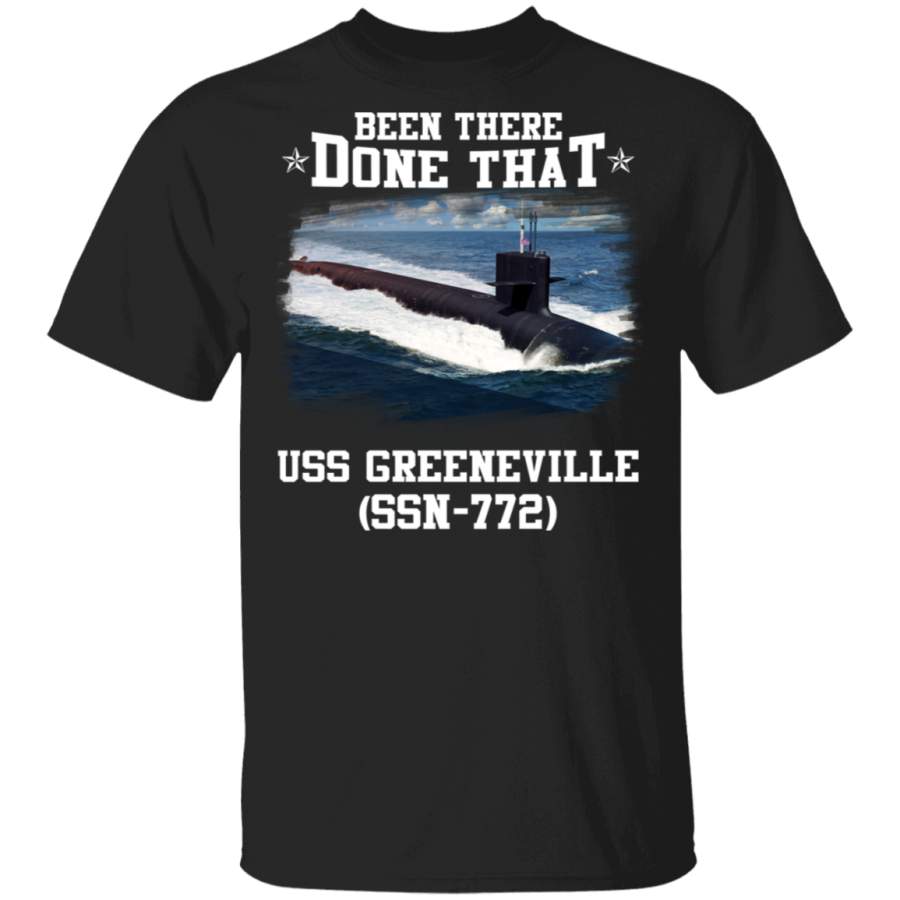 USS Greeneville SSN-772  Veterans Day Christmas Gift T-Shirt