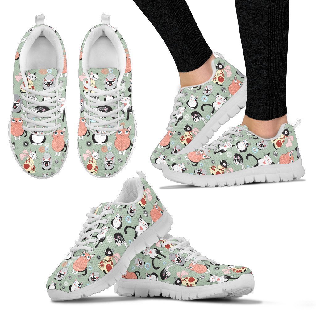 White Animals Women’S Sneakers