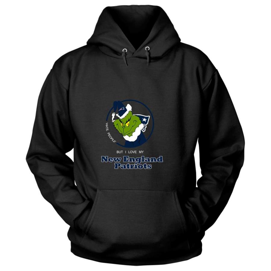 I Love My New England Patriots T Shirt, The Grinch T Shirt – Hoodie