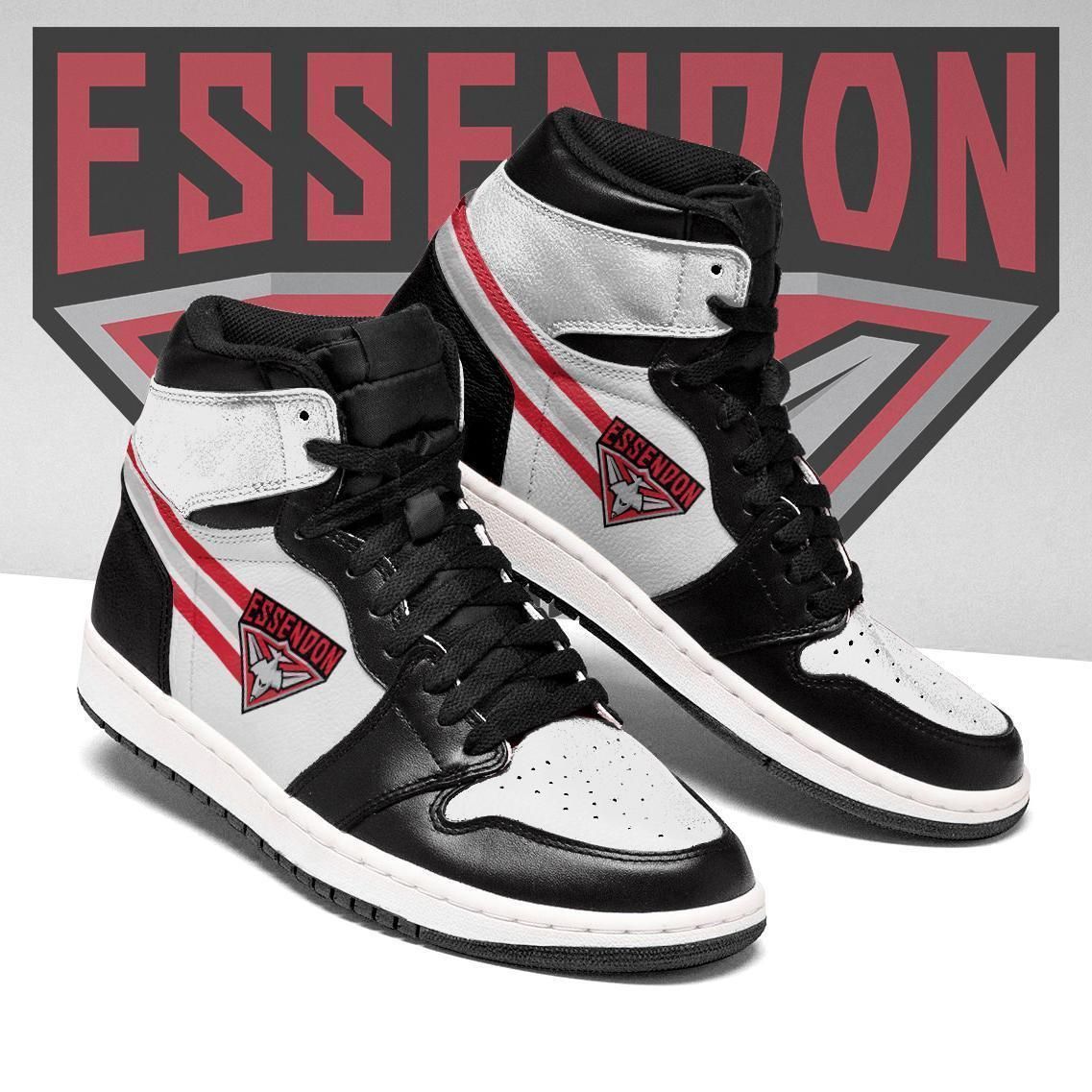 Essendon Bombers Afl Air Jordan Sneakers Shoes Sport