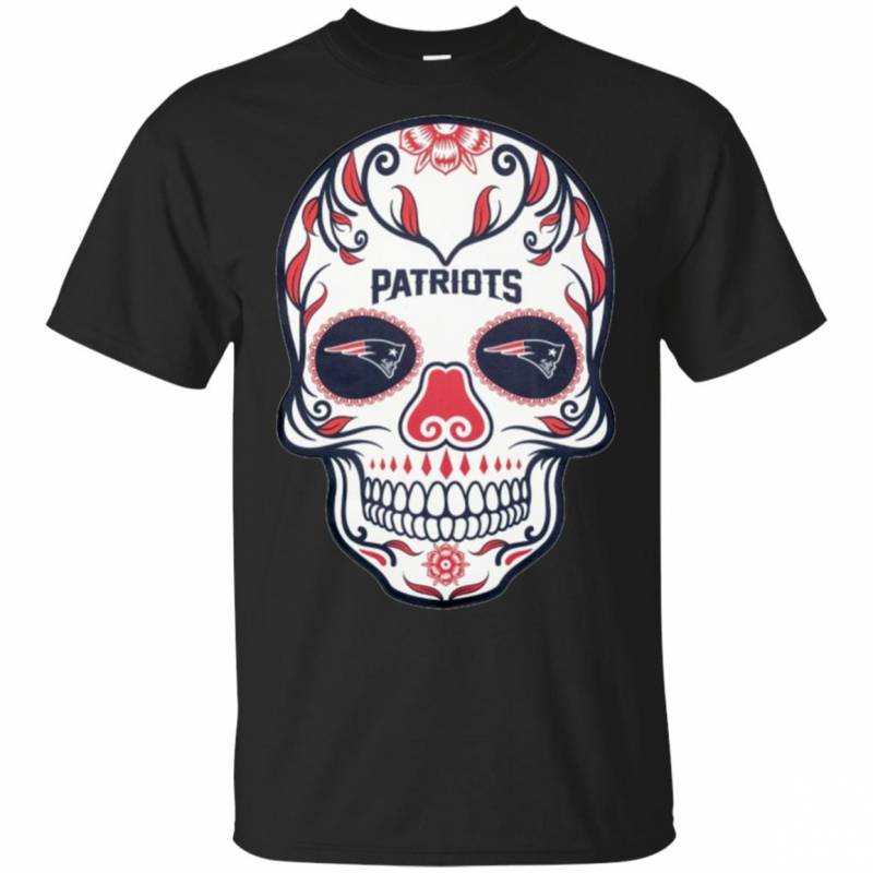 New England Patriots Sugar Skull Shirts