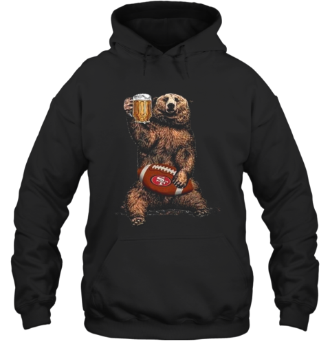 Bear Hug San Francisco 49Ers Football Drink Beer Hoodie