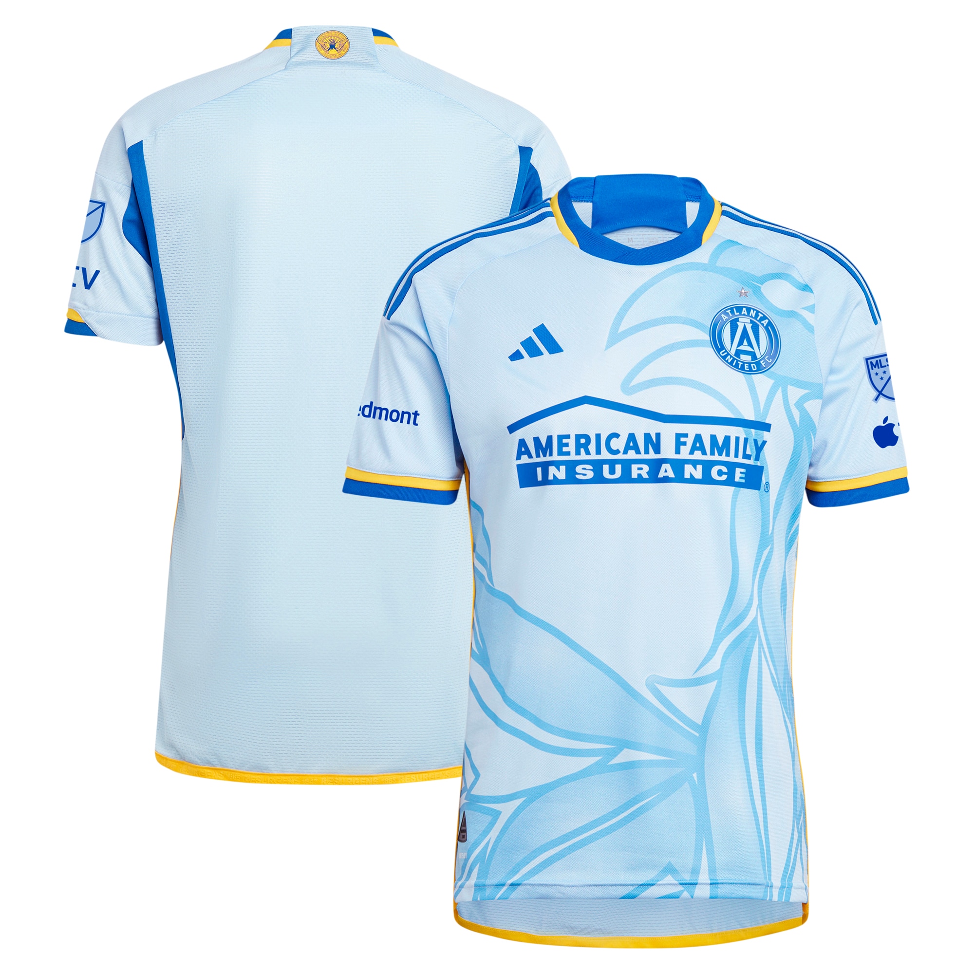 Atlanta United FC 2024 The Resurgens Kit Authentic Jersey – Light Blue