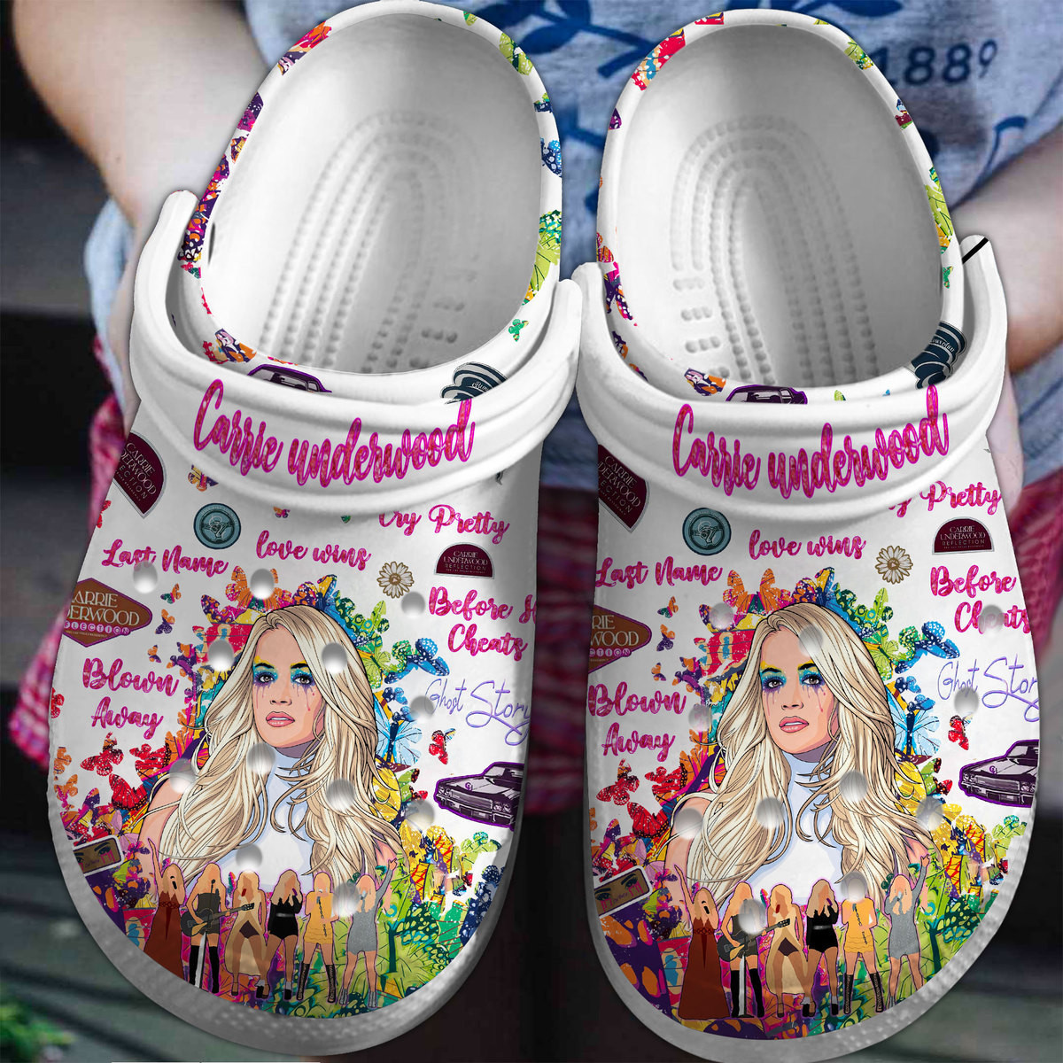 Carrie Underwood Crocss Clogs For Men Women And Kid Xkq2Amwm