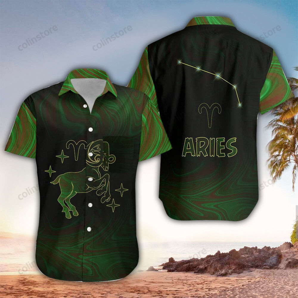 Aries Hawaii Lover Shirt Aloha Ha45403