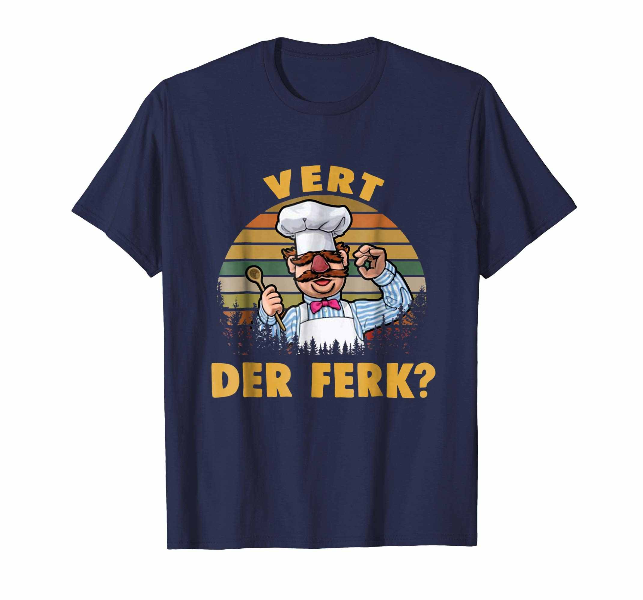 Check out this awesome Vert Der Ferk T-Shirt Retro Vintage Vert Der Ferk Chef Knife