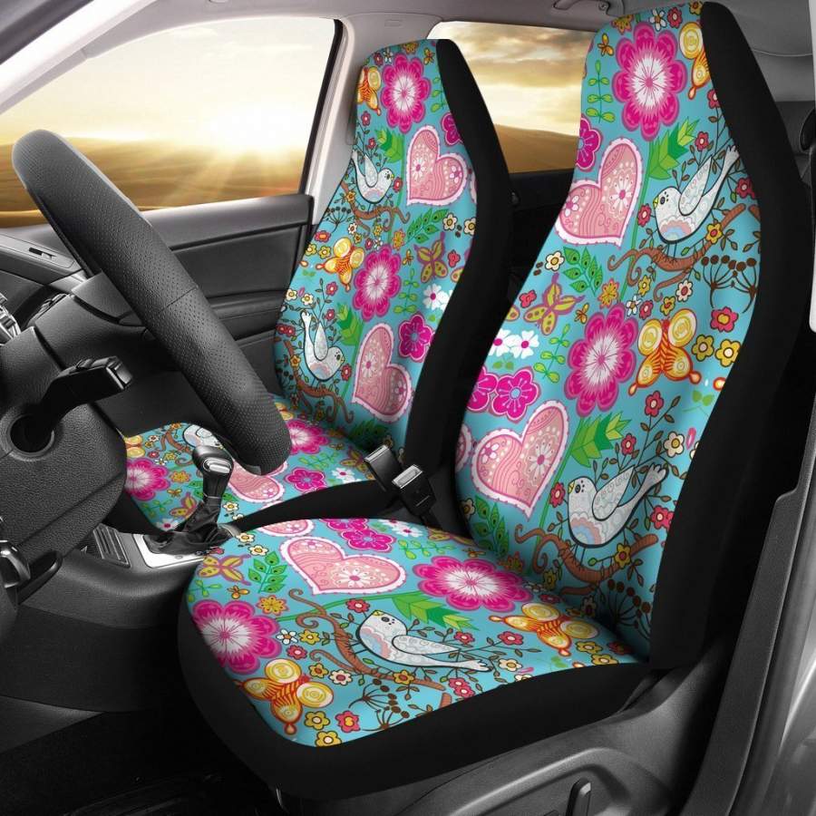 Love Birds Car Seat Covers - Morris Minor T Shirt