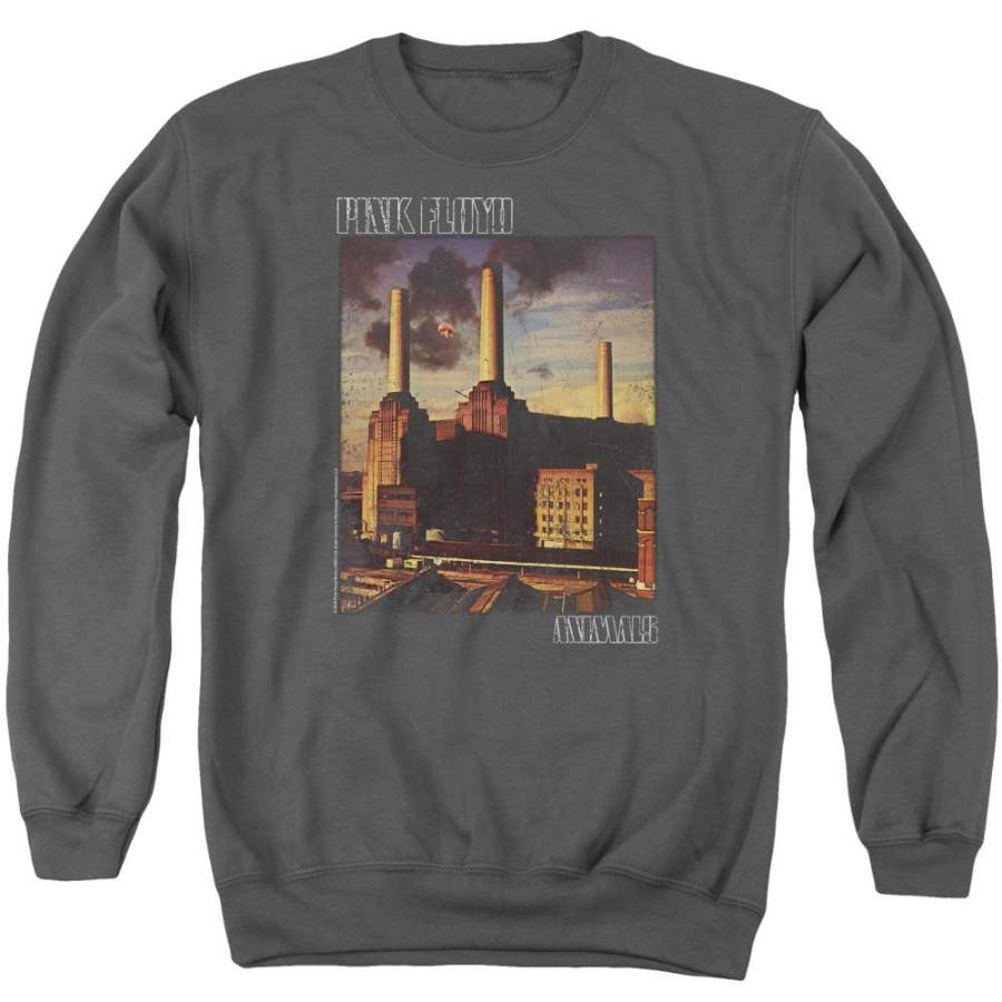 Pink Floyd Faded Animals Crewneck Band Sweatshirt