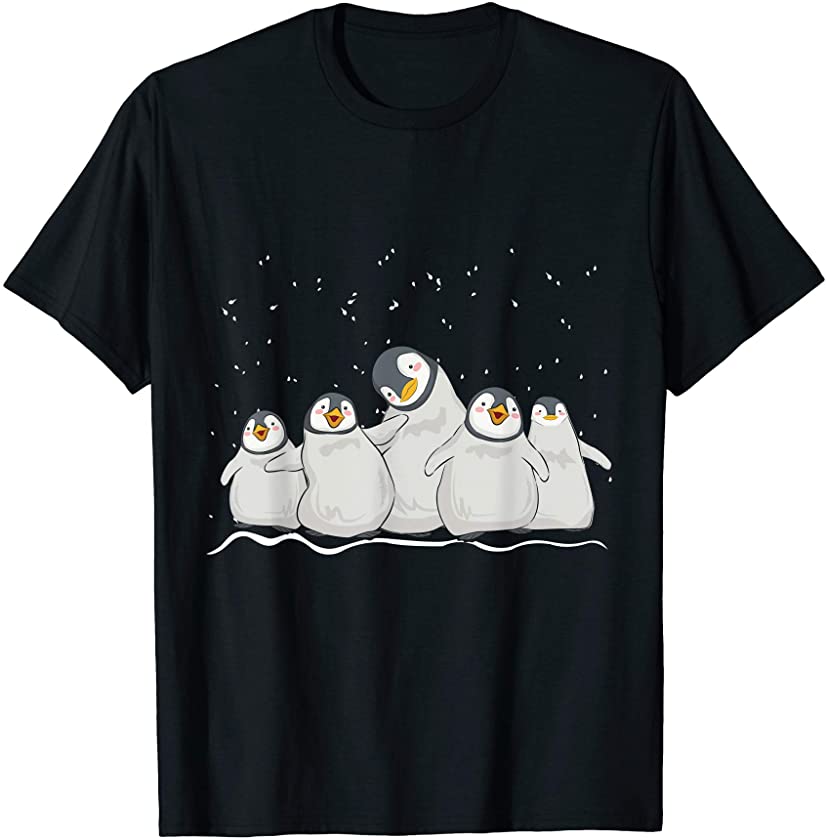 Penguin T-Shirt for Family Men Women Kids