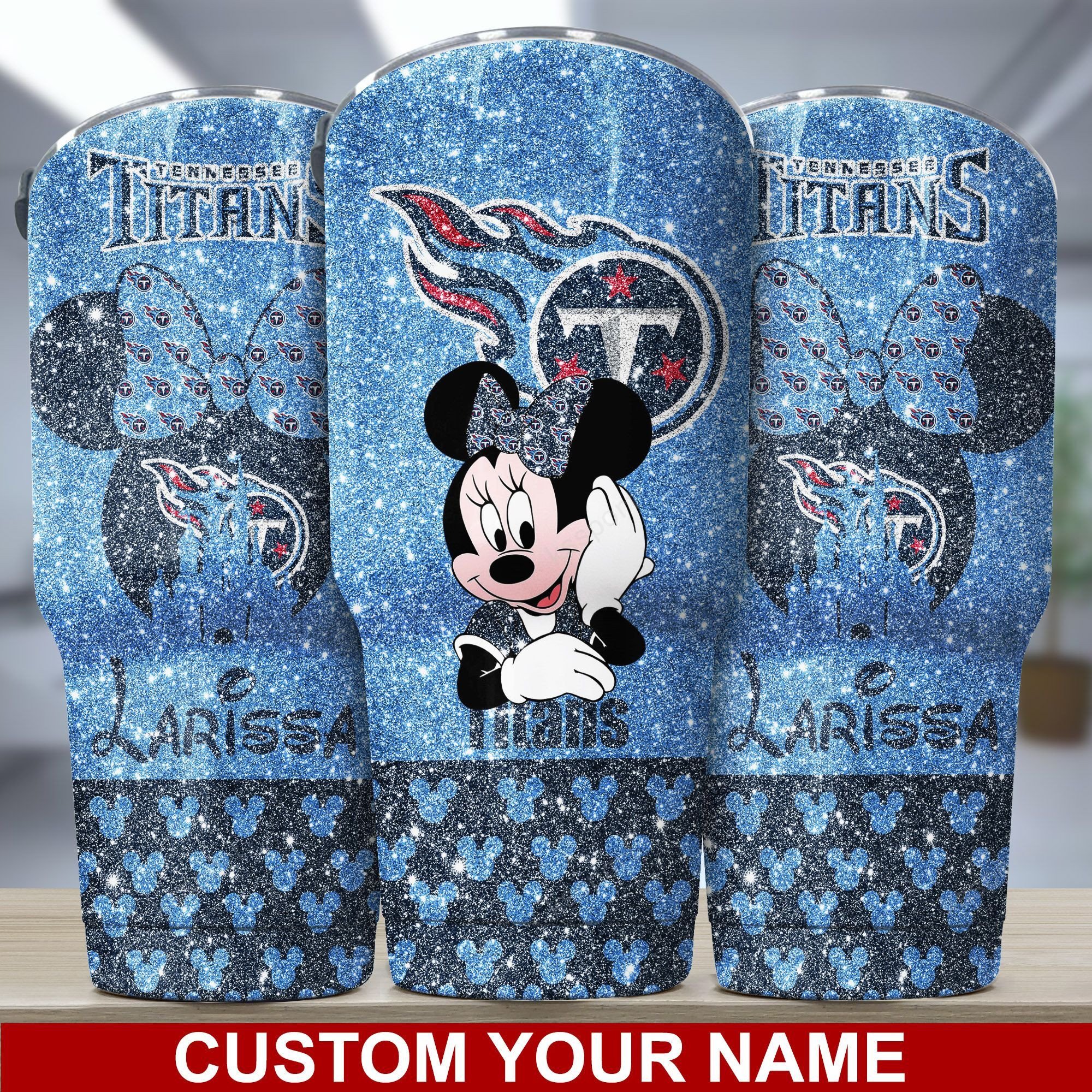 Tennessee Titans Custom Name Tumbler Bg403