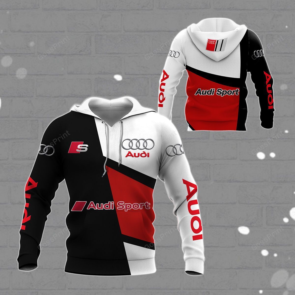 3D All Over Printed Audi Shirts Ver 66