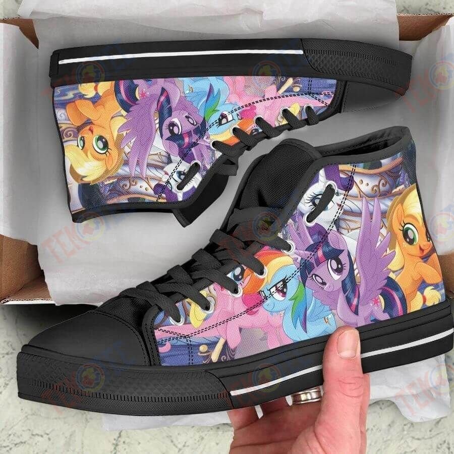 Mens Womens My Little Pony Shoes Womens High Top Sneaker TMT451