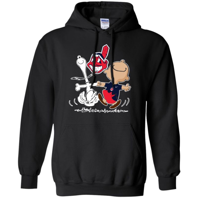 Charlie Brown & Snoopy Cleveland Indians shirt Hoodie – Killi Store